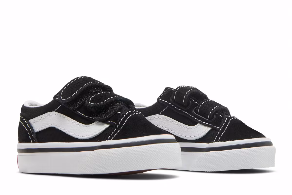 Vans Old Skool V Toddler Black, view 9