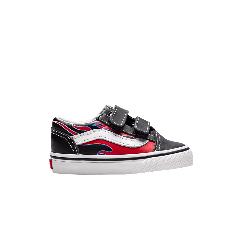 Vans Old Skool V Toddler Moto Flame