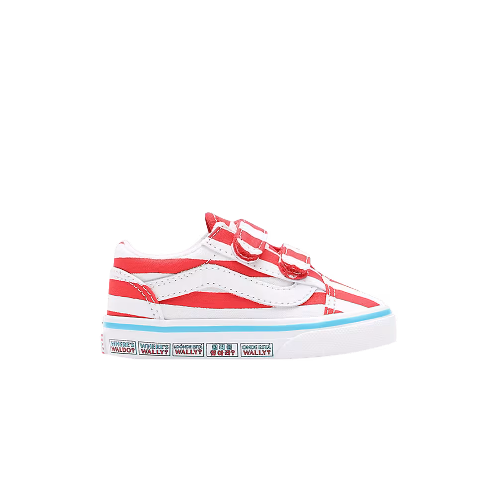Where's Waldo? x Vans Old Skool Toddler International Stripes