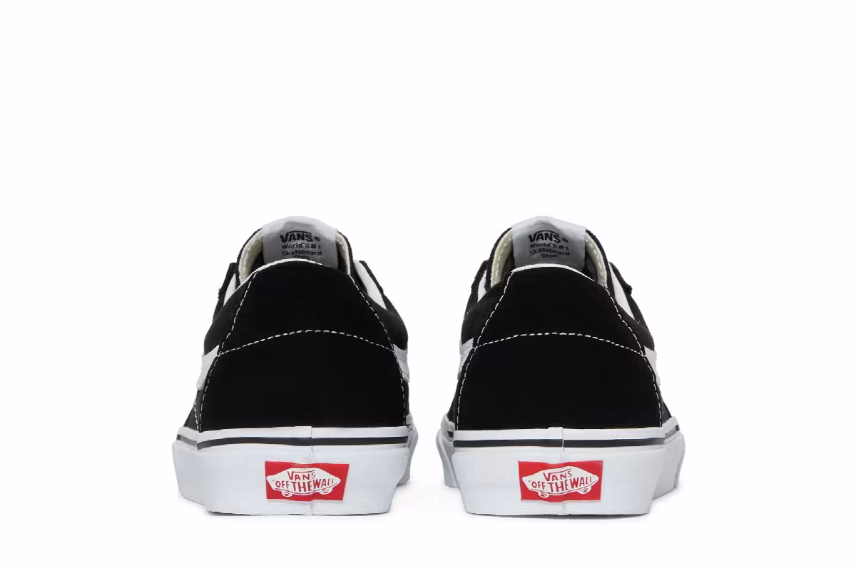 Vans Sk8-Low Black White, view 7