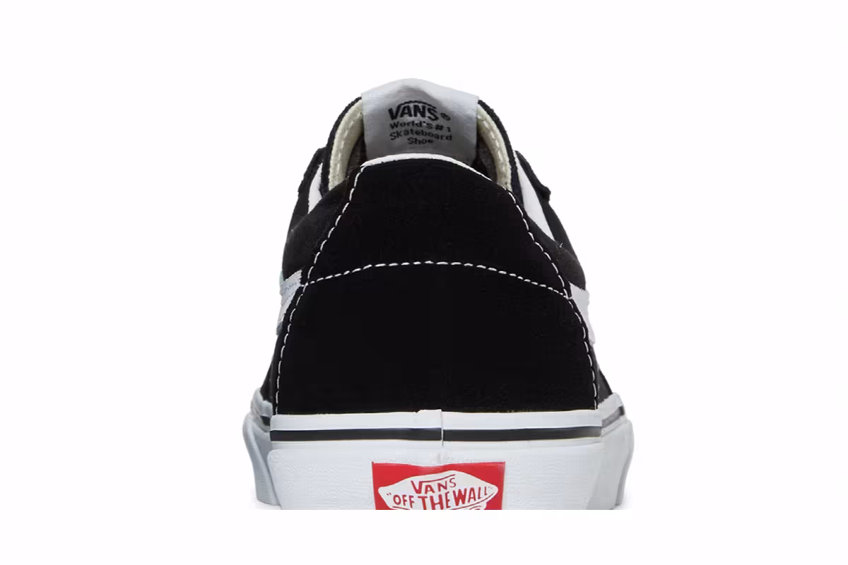 Vans Sk8-Low Black White, view 8