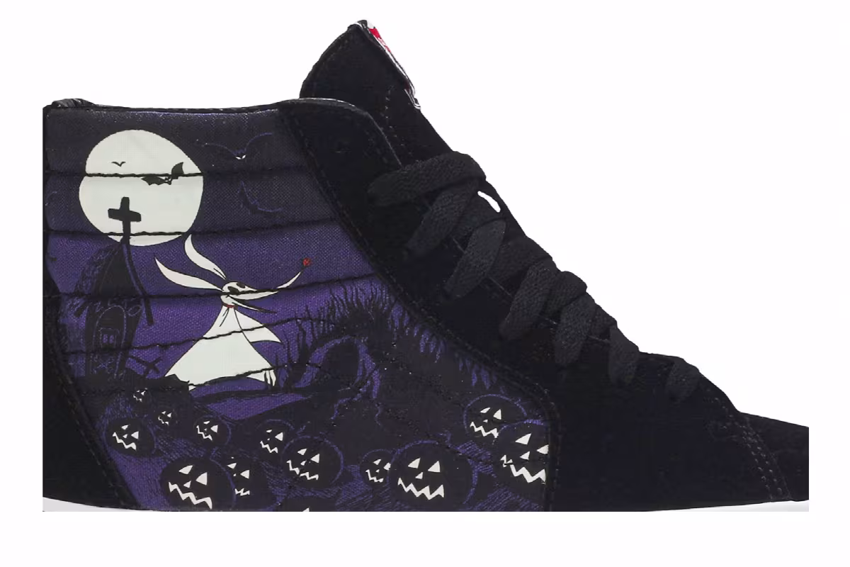 The Nightmare Before Christmas x Vans Sk8-Hi Jacks Lament, view 3