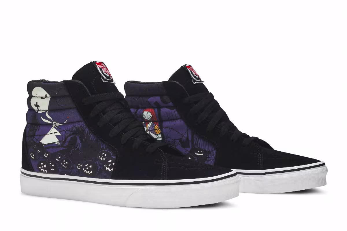 The Nightmare Before Christmas x Vans Sk8-Hi Jacks Lament, view 9