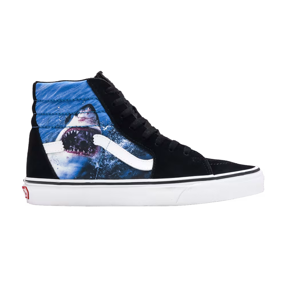 Shark Week x Vans Sk8-Hi Black Blue