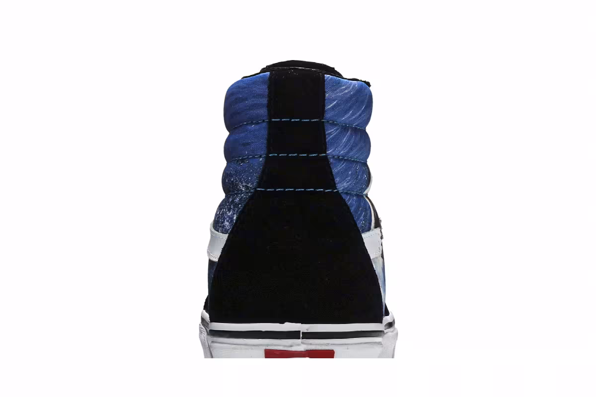 Shark Week x Vans Sk8-Hi Black Blue, view 8