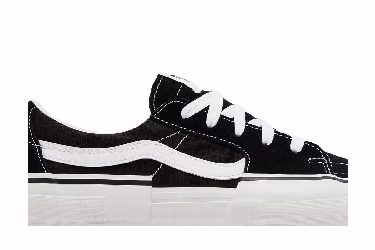 Vans Sk8-Low Rearrange - Black White, view 3