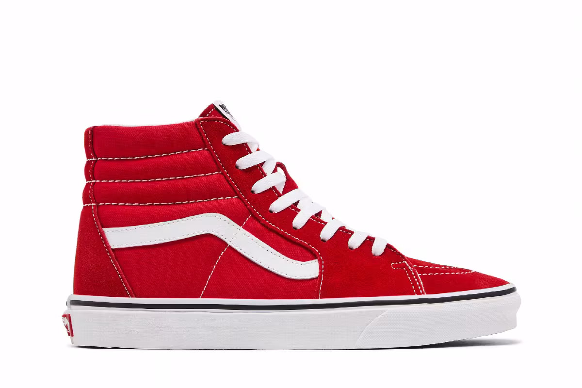 Vans Sk8-Hi Racing Red, view 2