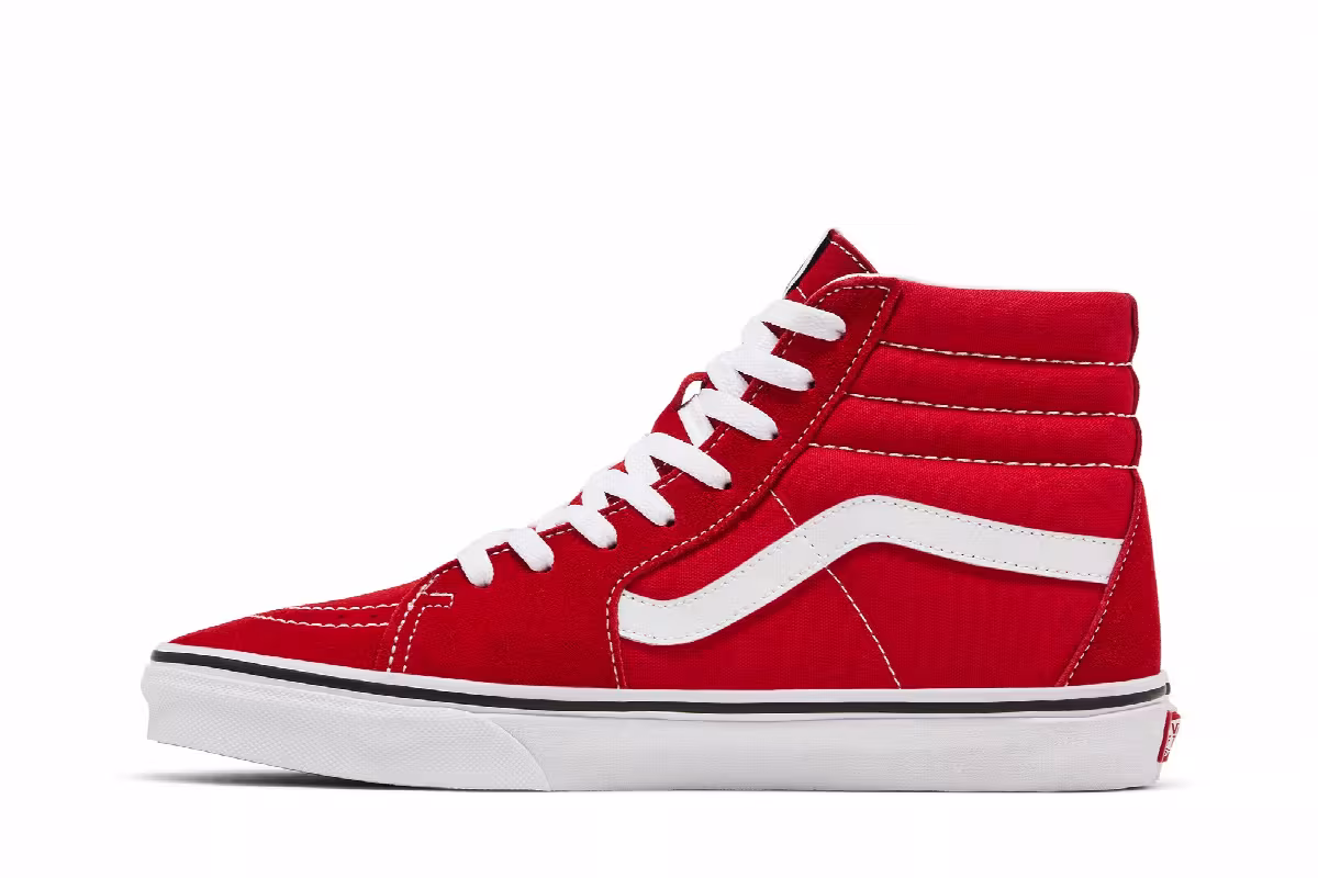 Vans Sk8-Hi Racing Red, view 4