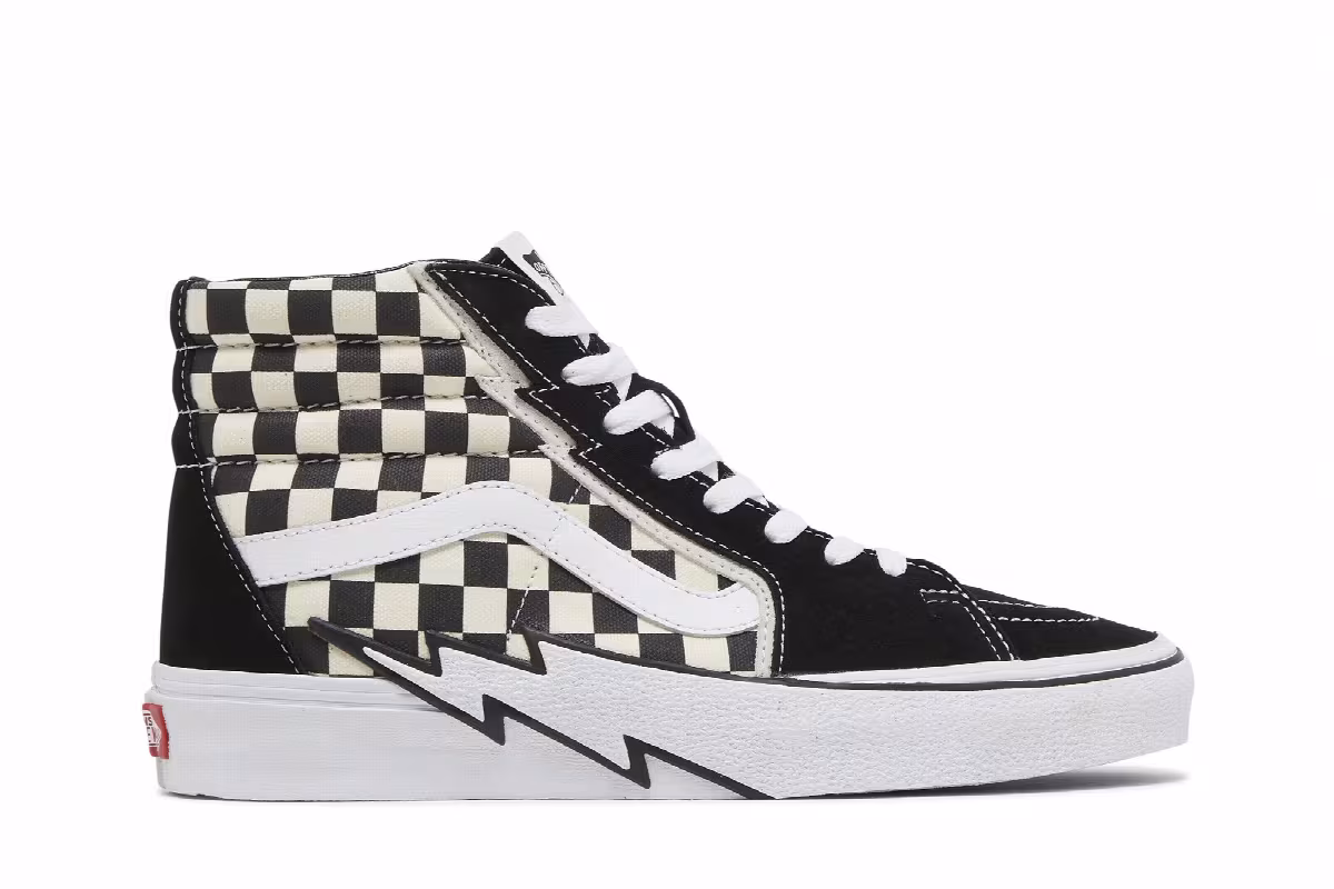 Vans Sk8-Hi Bolt - Checkerboard, view 2