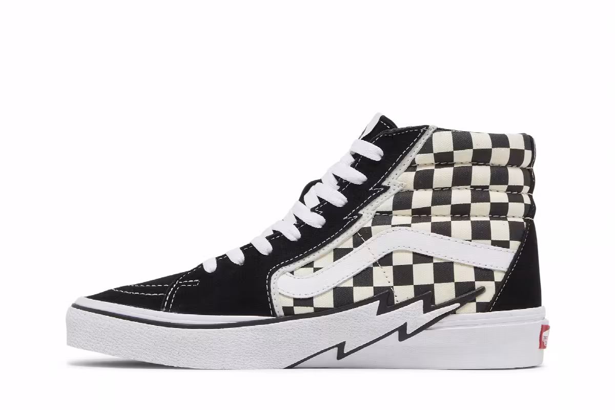 Vans Sk8-Hi Bolt - Checkerboard, view 4