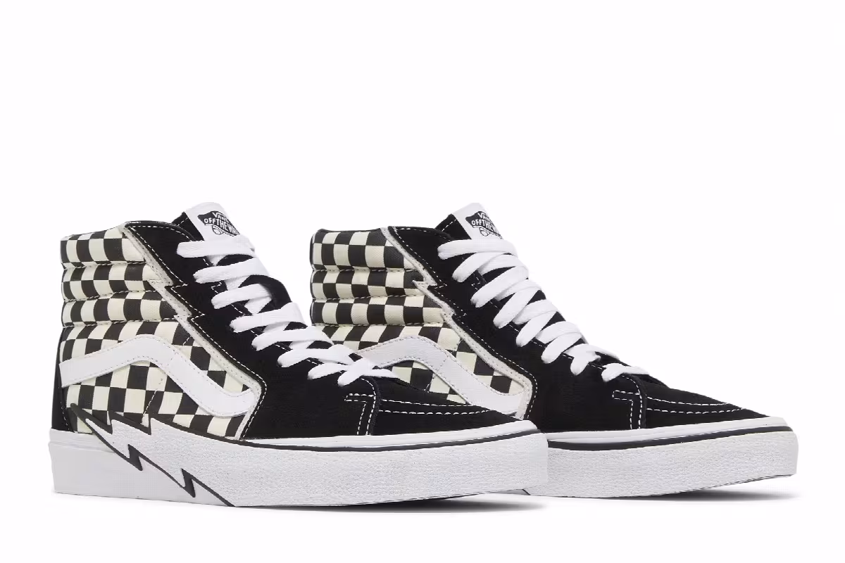 Vans Sk8-Hi Bolt - Checkerboard, view 9