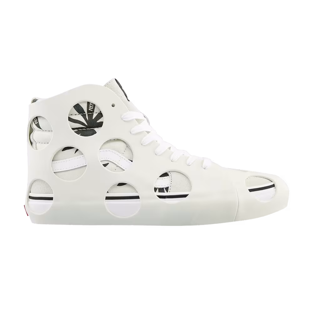 Vans Sk8-Hi Cage VLT LX Polka Dot Checkered - Marshmallow