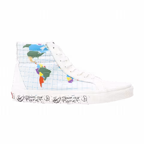 Vans Save Our Planet x Sk8-Hi Reissue 'White Multi'