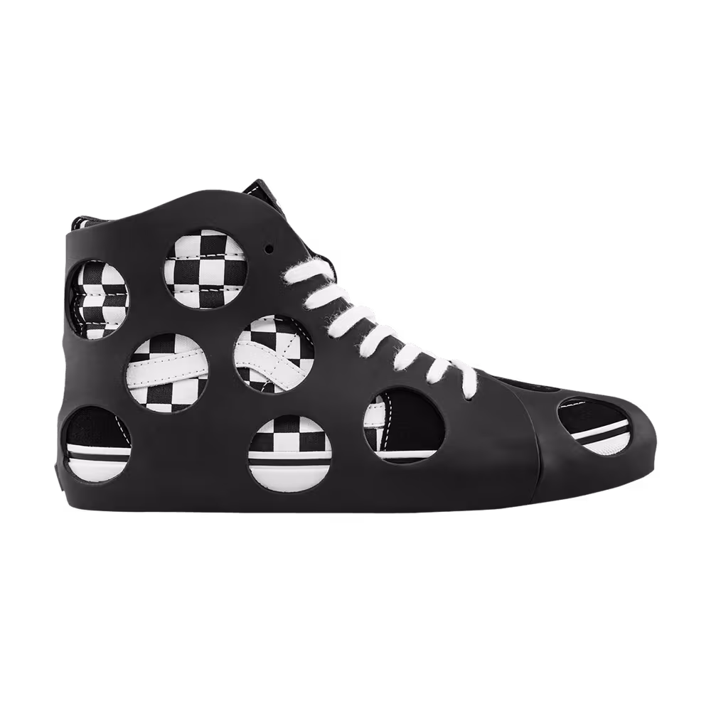 Vans Sk8-Hi Cage VLT LX Polka Dot Checkered - Black