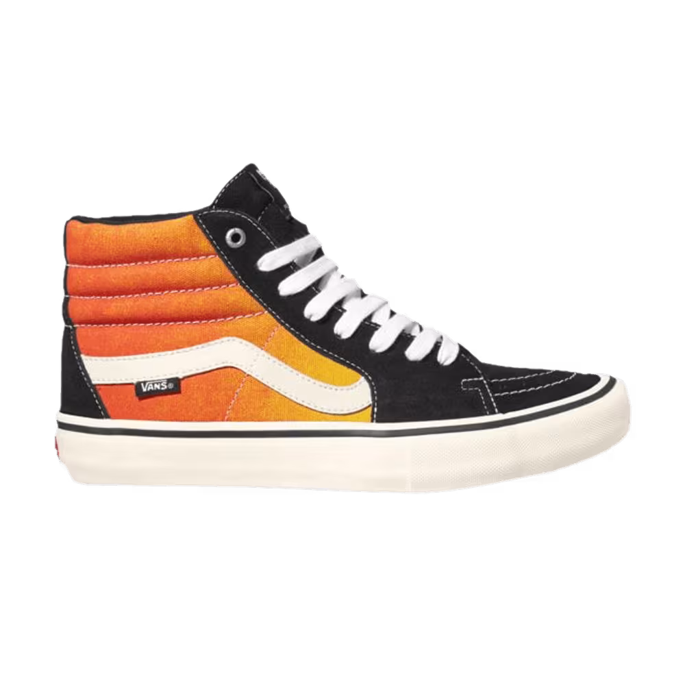 Vans Sk8-Hi Pro Fade - Black Orange