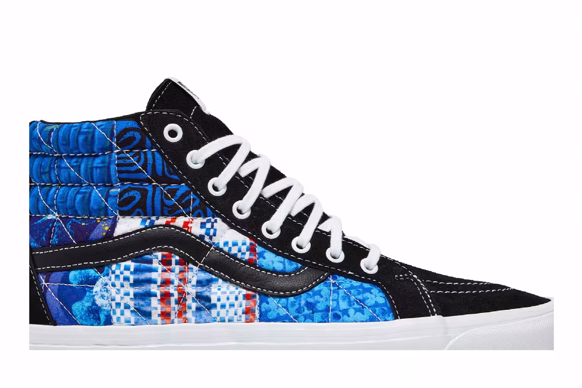 Sandy Liang x Vans Sk8-Hi 38 DX Patchwork, view 3
