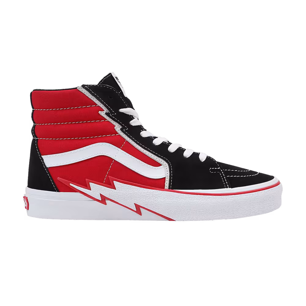 Vans Sk8-Hi Bolt - Black Red