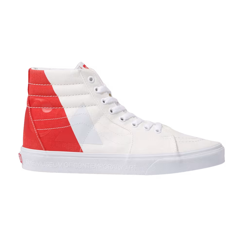 MOCA x Vans Sk8-Hi Logo Marshmallow