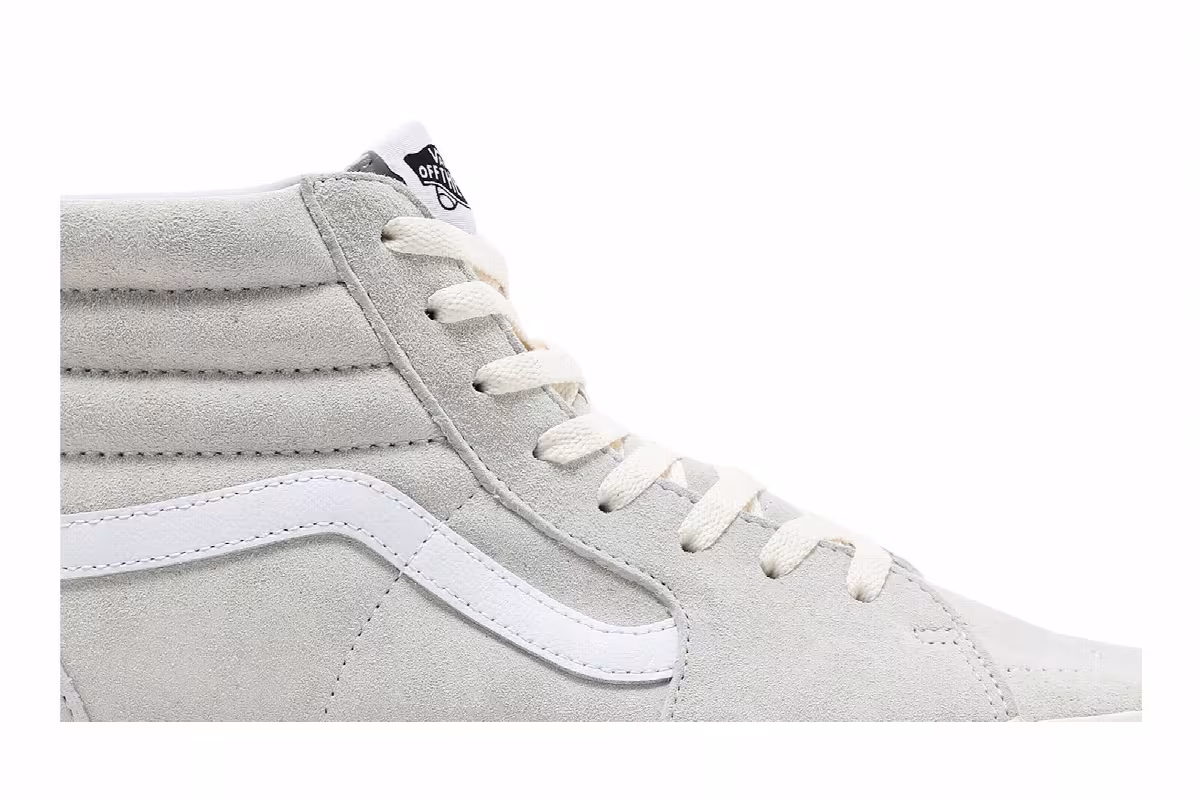 Vans Sk8-Hi Pig Suede - Marshmallow, view 3