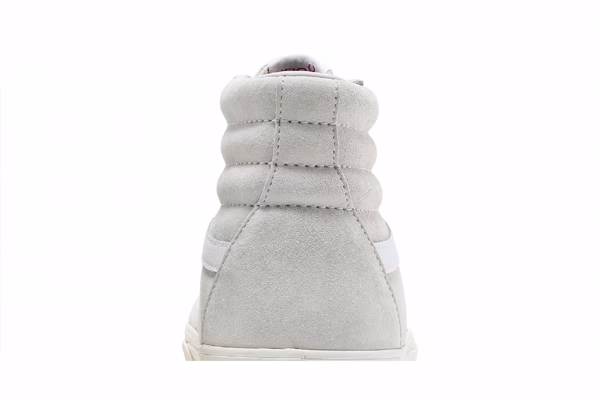 Vans Sk8-Hi Pig Suede - Marshmallow, view 8