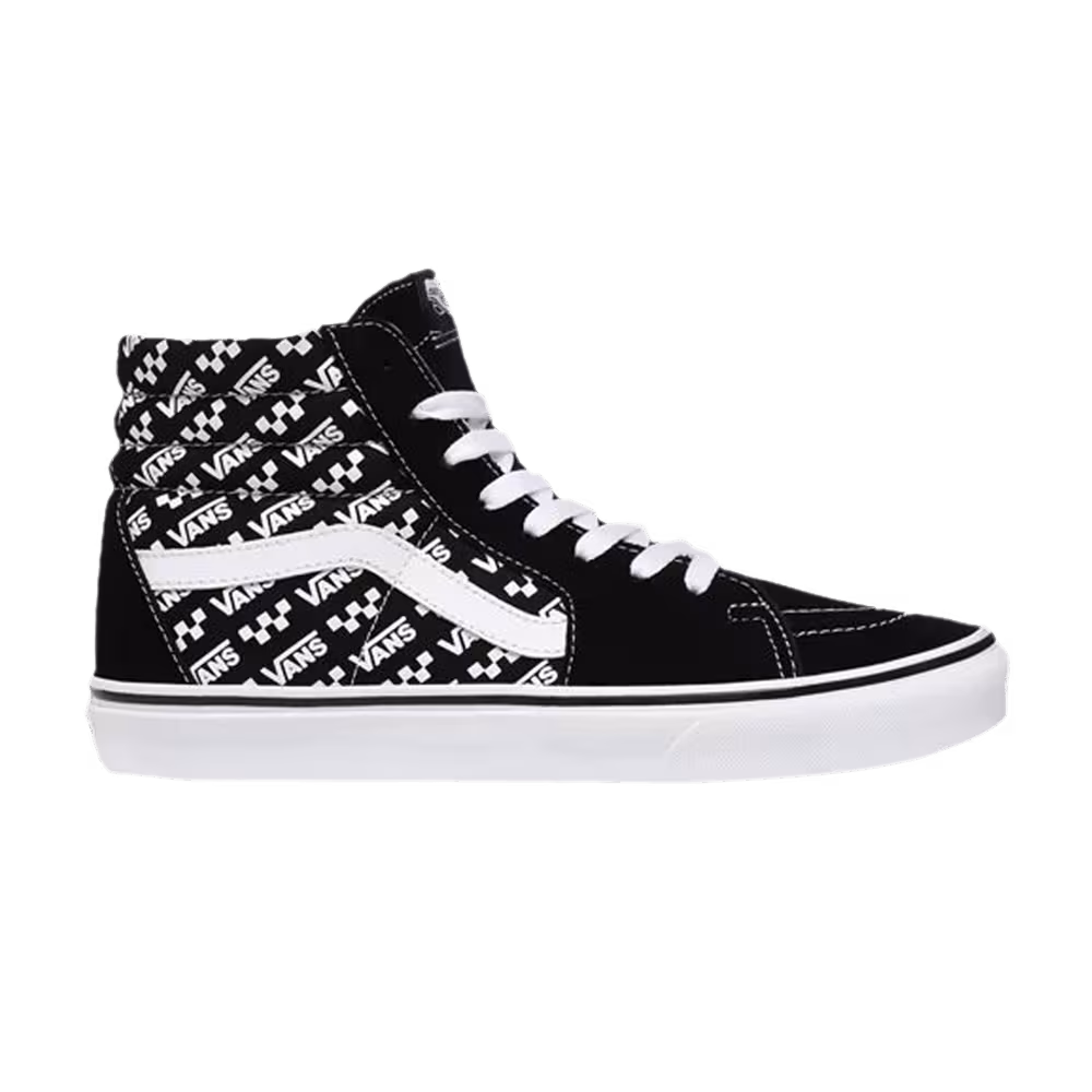 Vans Sk8-Hi Logo Repeat - Black