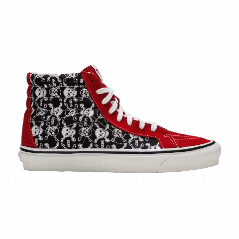 Vans Sk8-Hi 38 DX 'Skulls Red Black'