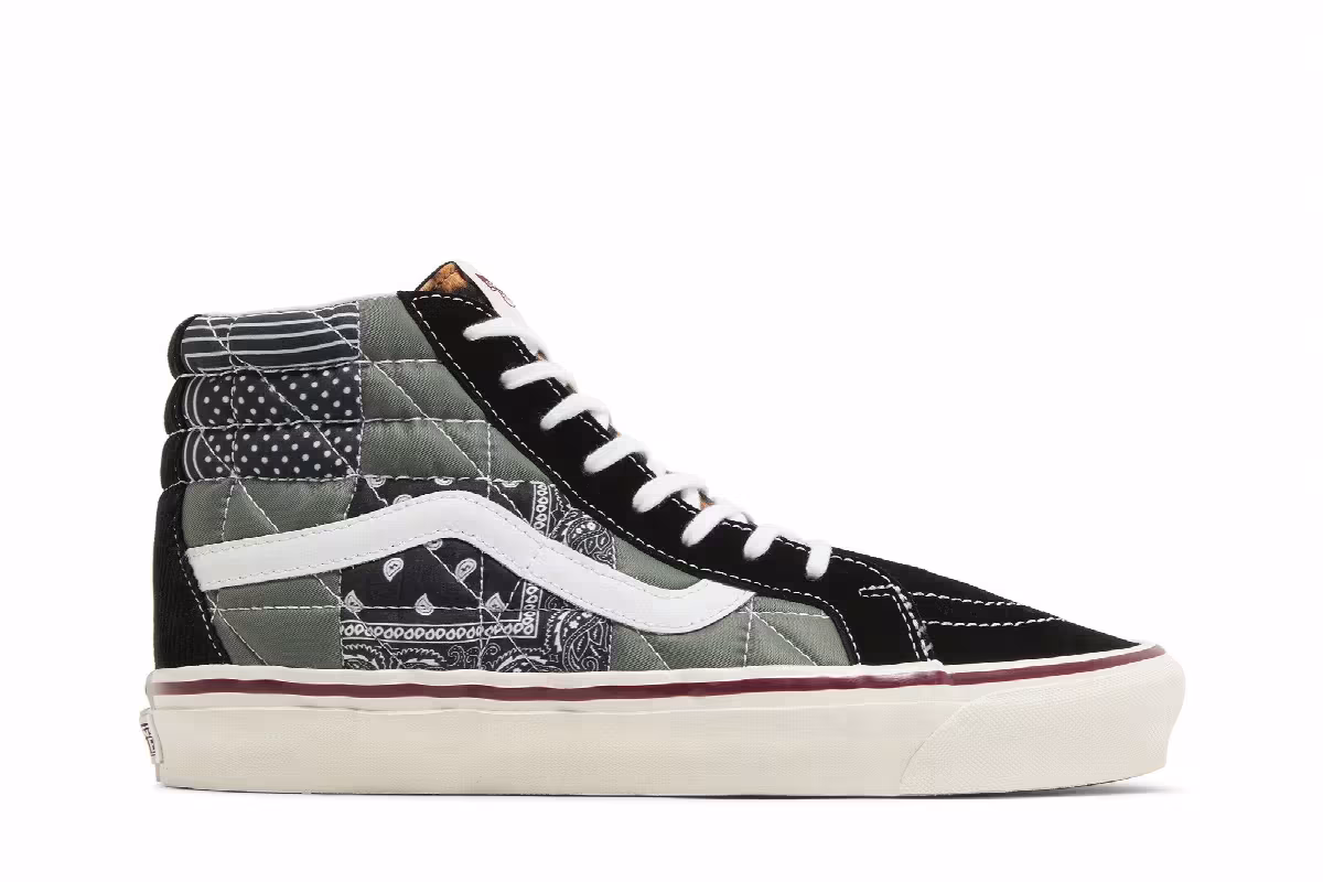 Vans Sk8-Hi 38 DX PW Anaheim Factory - Quilted Mix, view 2