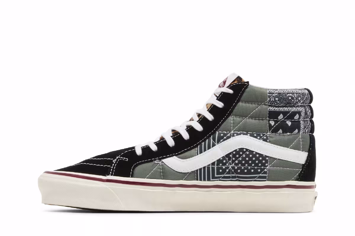 Vans Sk8-Hi 38 DX PW Anaheim Factory - Quilted Mix, view 4
