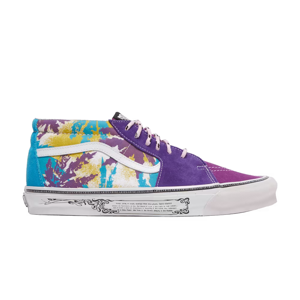 Aries x Vans OG Sk8-Mid LX Weed Bright