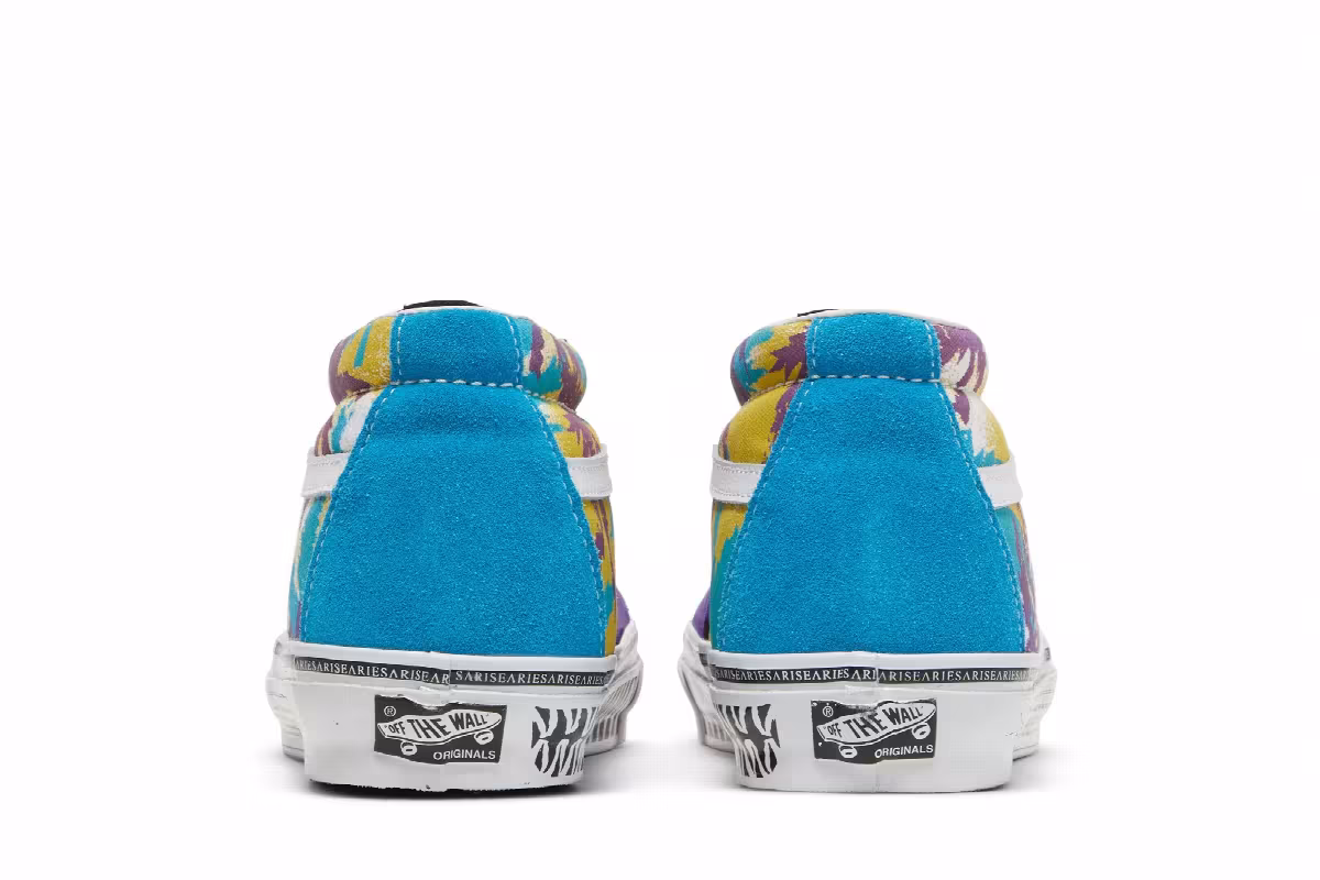 Aries x Vans OG Sk8-Mid LX Weed Bright, view 7