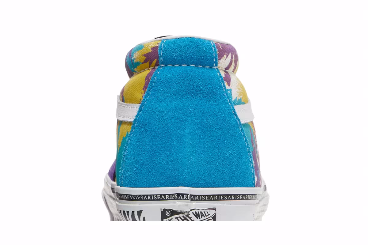 Aries x Vans OG Sk8-Mid LX Weed Bright, view 8