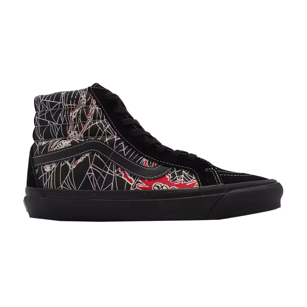 Vans Sk8-Hi 38 DX Anaheim Factory OG - Black Spider Web