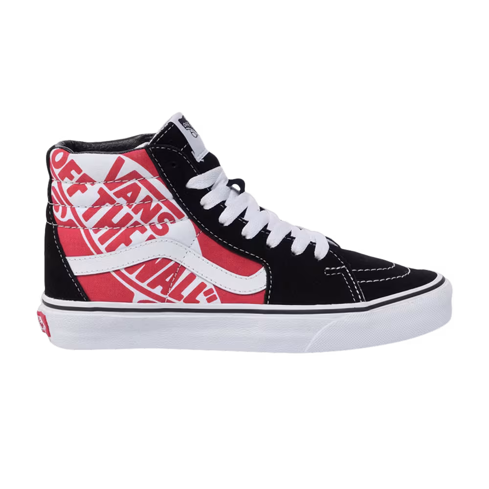 Vans Sk8-Hi Off The Wall - Heel Scab