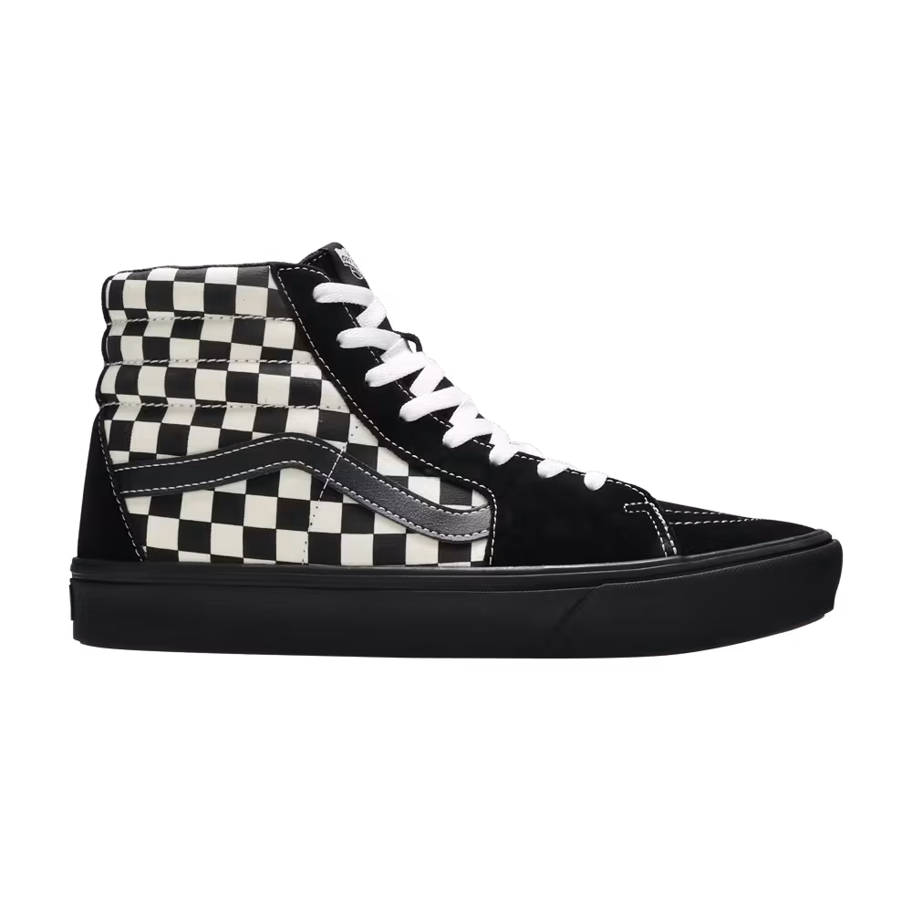 Vans Sk8-Hi ComfyCush Mixed Media - Black Checker