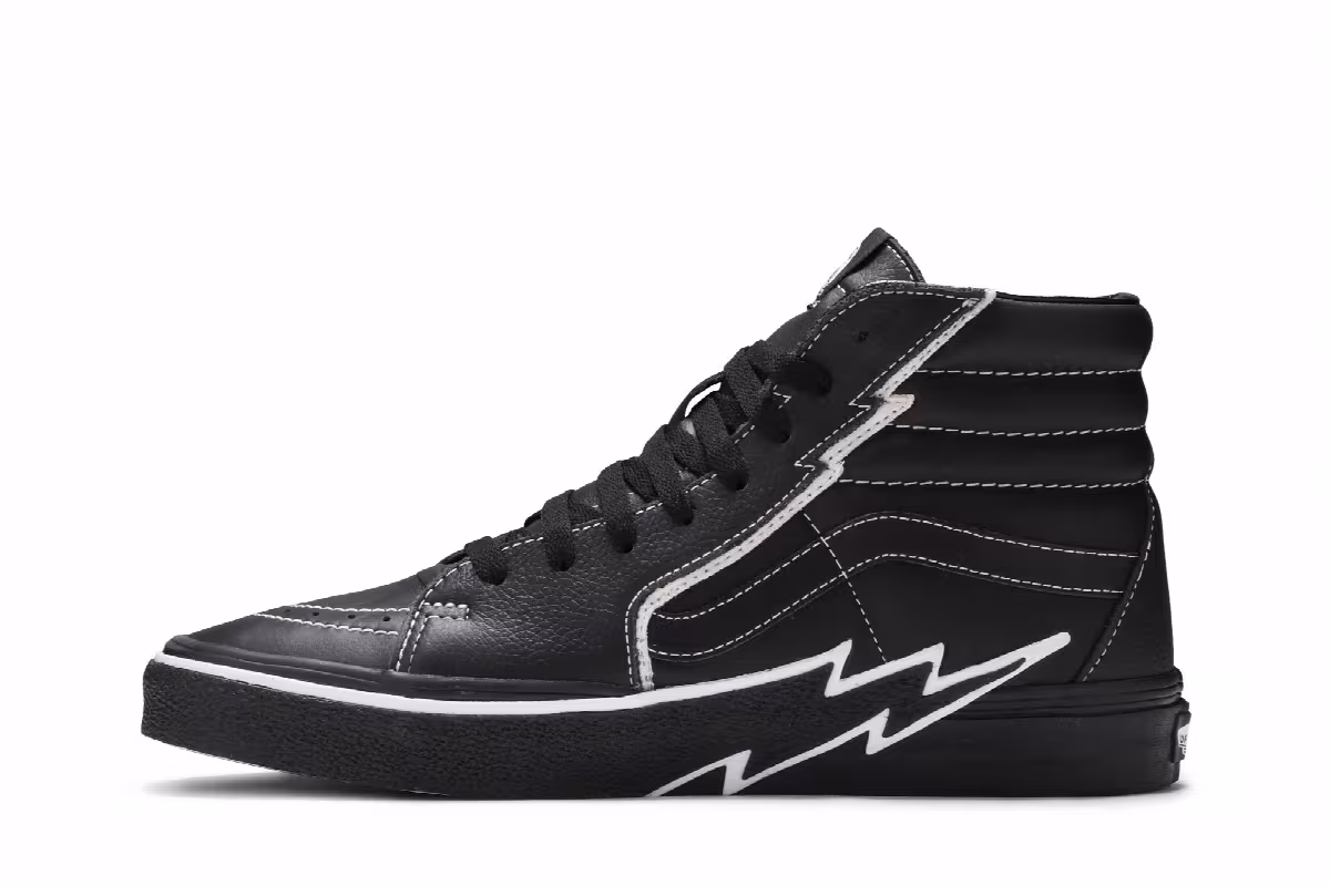Vans Sk8-Hi Bolt - Black, view 4