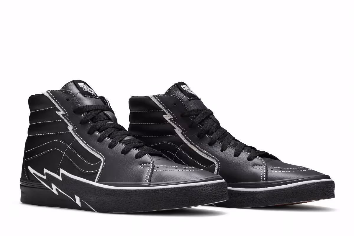 Vans Sk8-Hi Bolt - Black, view 9