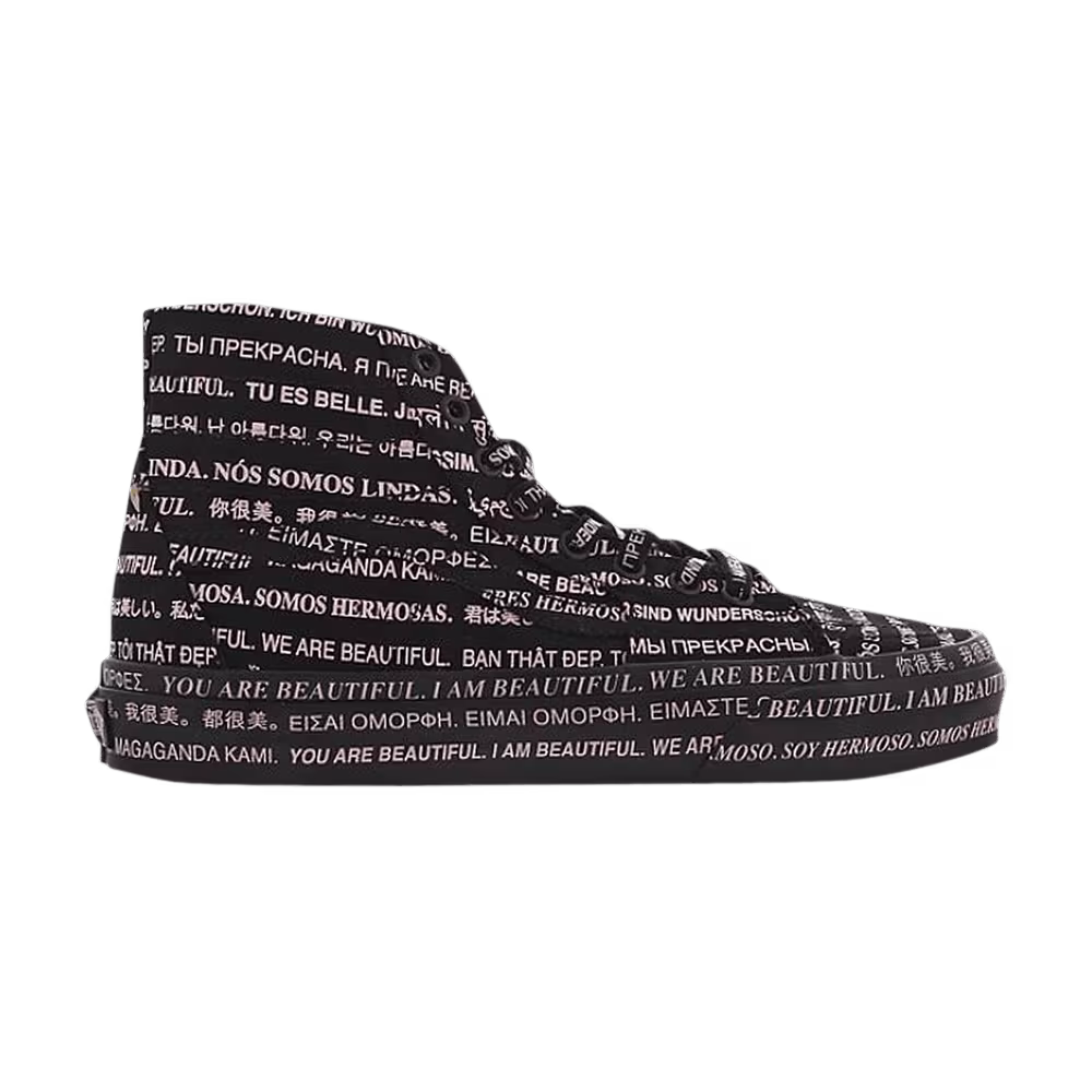 Vans Sk8-Hi Tapered We Are Beautiful - Black