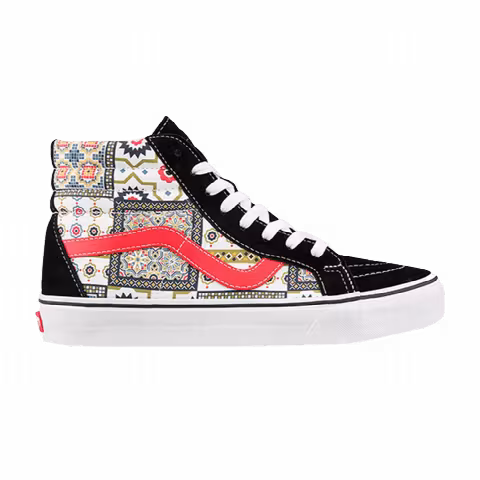 Vans Sk8-Hi Reissue 'Moroccan Tile Check - Orange'