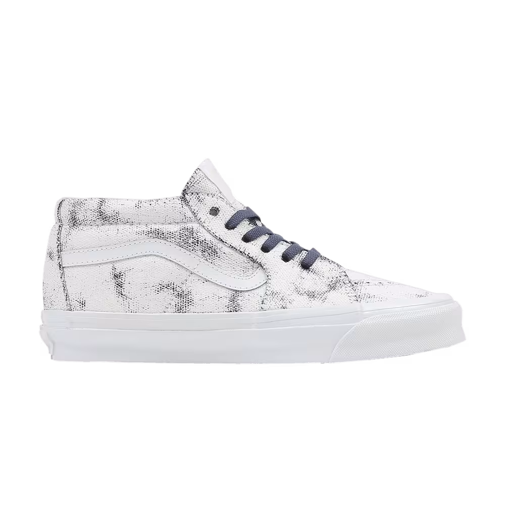 Vans OG Sk8-Mid LX Distress White Navy