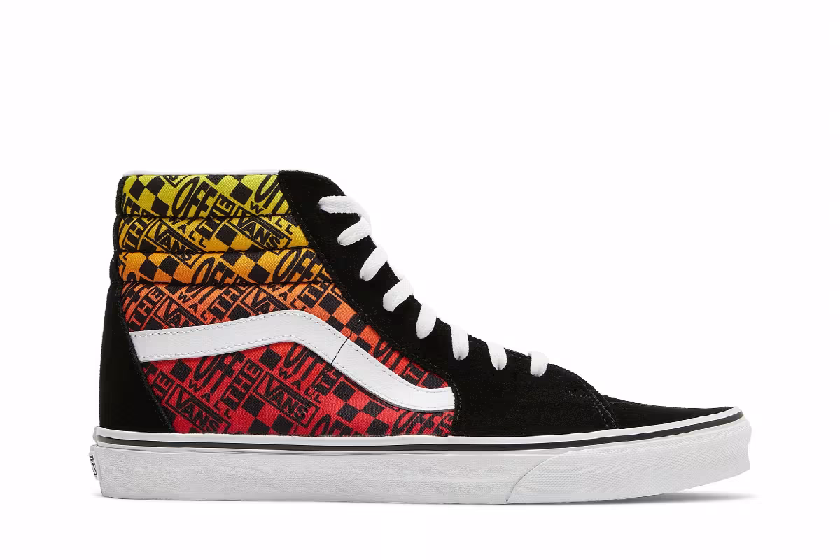 Vans Sk8-Hi Logo Flame, view 2