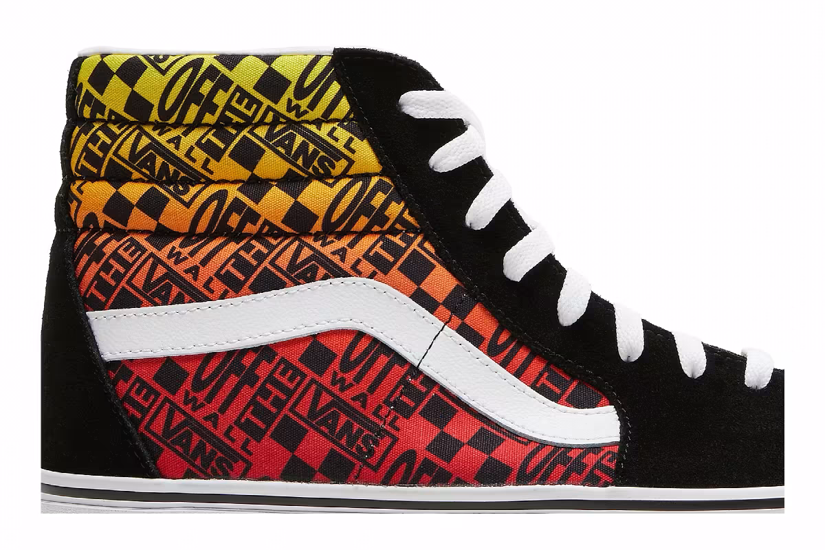 Vans Sk8-Hi Logo Flame, view 3