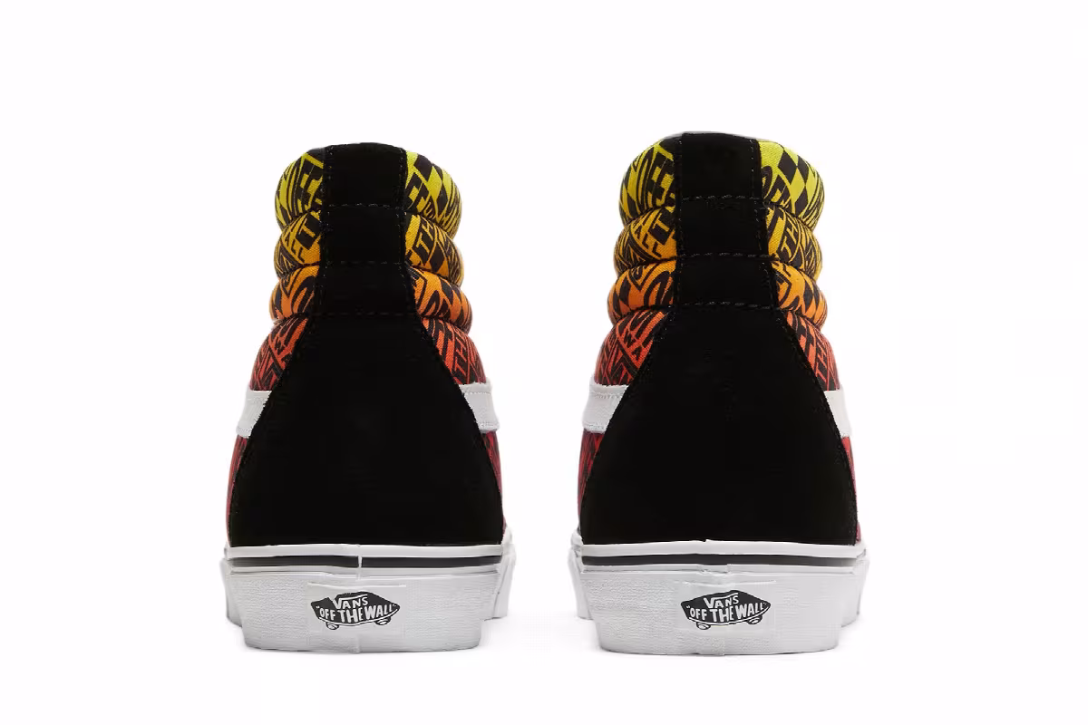 Vans Sk8-Hi Logo Flame, view 7