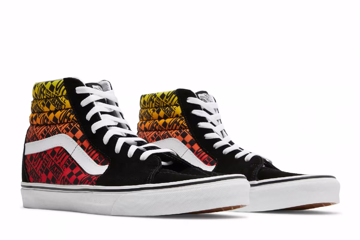 Vans Sk8-Hi Logo Flame, view 9