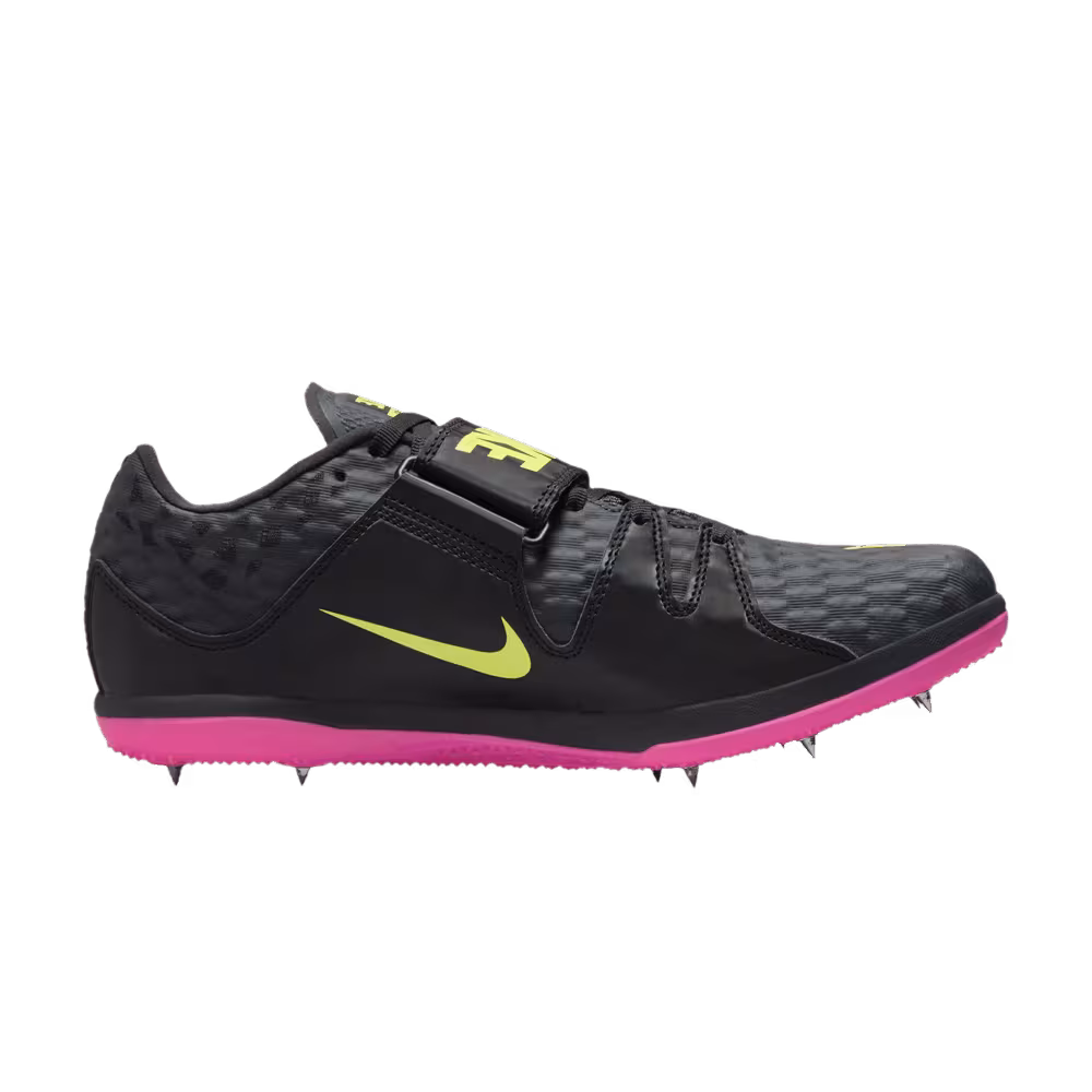 Nike High Jump Elite Anthracite Light Lemon Pink