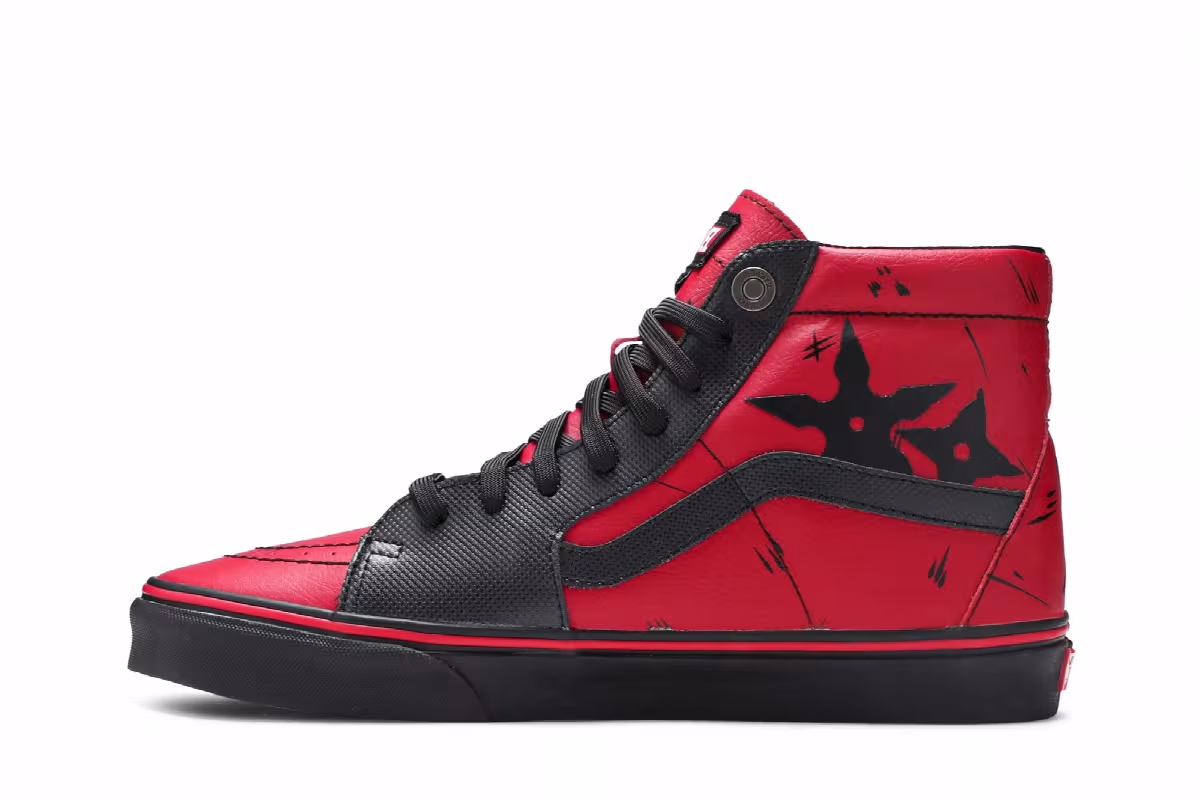 Marvel x Vans SK8-Hi Deadpool, view 4