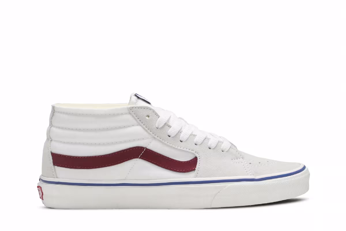 Vans Sk8-Mid True White, view 2