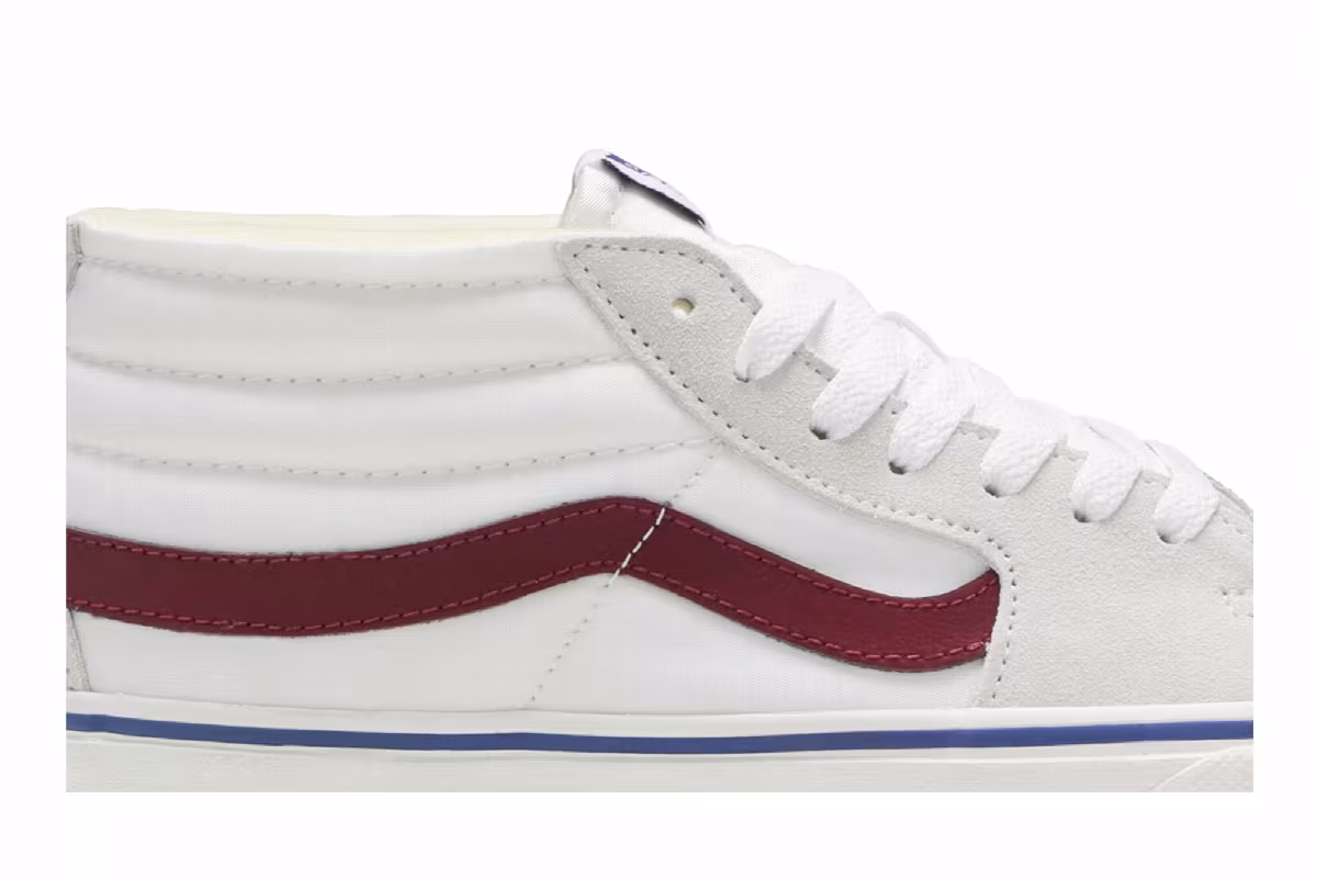 Vans Sk8-Mid True White, view 3