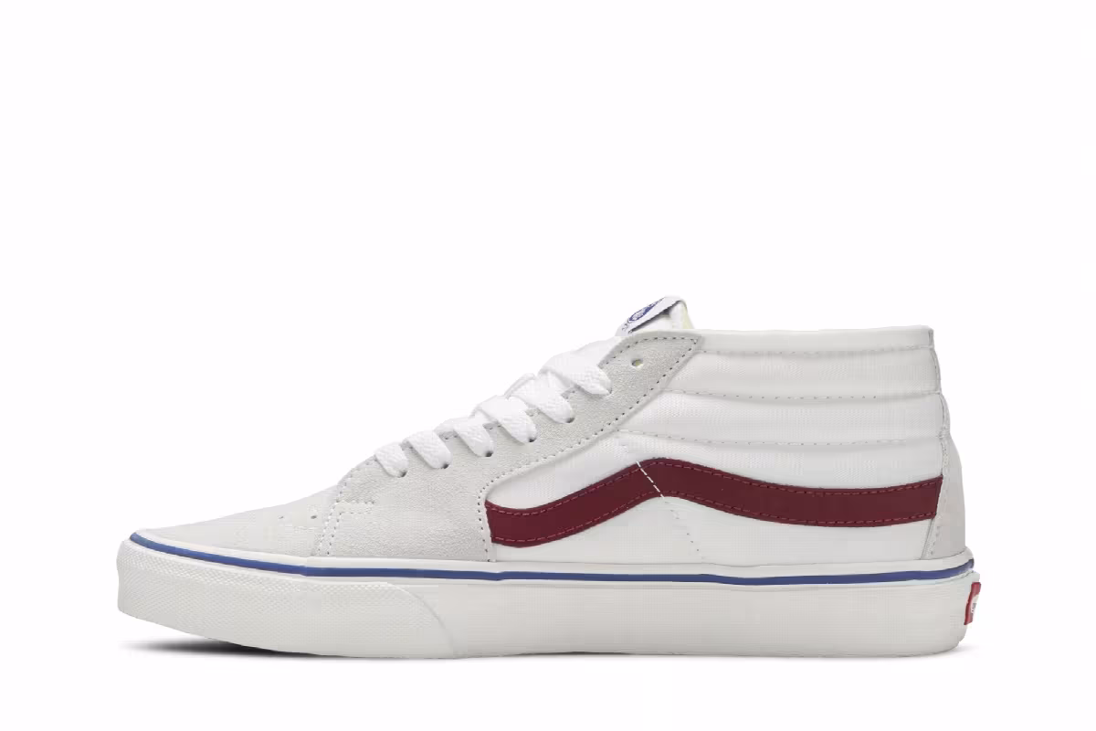 Vans Sk8-Mid True White, view 4