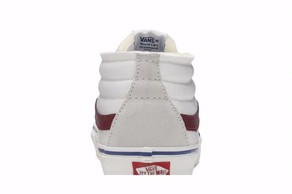 Vans Sk8-Mid True White, view 8