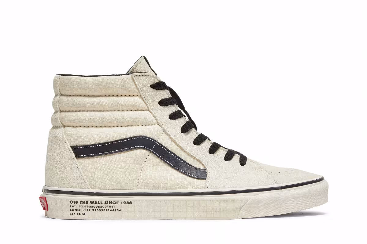 Vans Sk8-Hi 66 Supply - Antique White, view 2